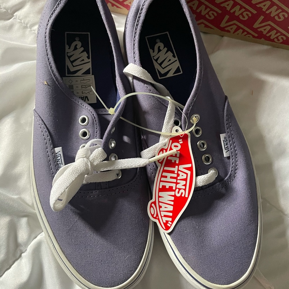 NWT purple periwinkle vans.